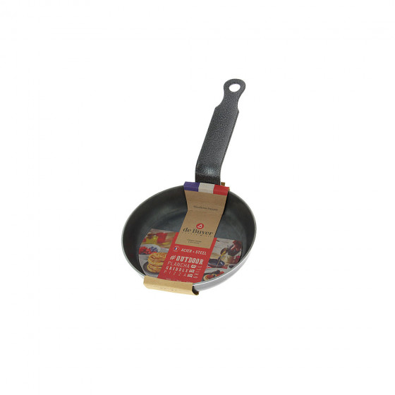 Blini Pfännchen Blaustahl Outdoor
