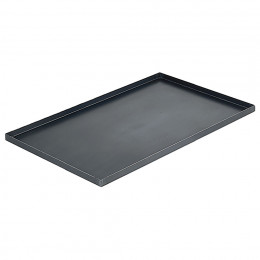 Baking tray straight edges, steel