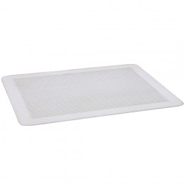 Flat baking tray, microperforated