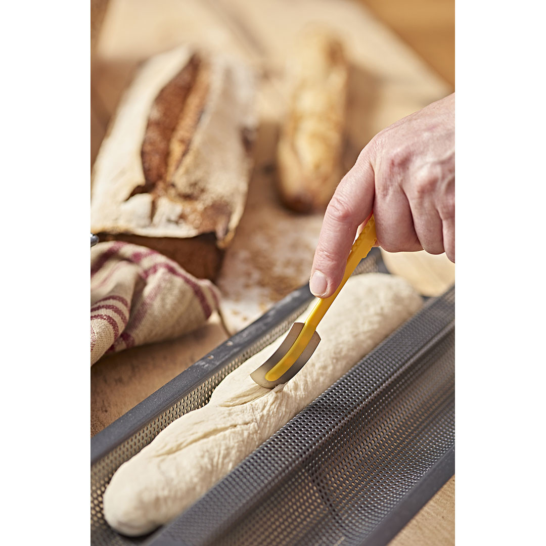 Baking Tray Non-Stick Baguette Baking Pan 3-Loaf French Bread