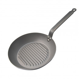 Poêle Grill ronde CARBONE PLUS