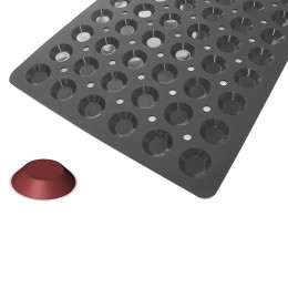 Plaque 60 tartelettes MOUL FLEX PRO, silicone