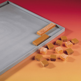 Pastry mat with straight edges ELASTOMOULE, silicone foam