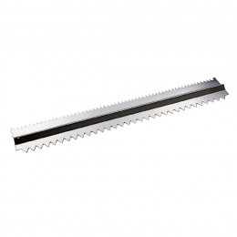 Peigne à biscuit « Charlotte » inox 2 dentures
