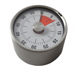 Timer, stainless steel