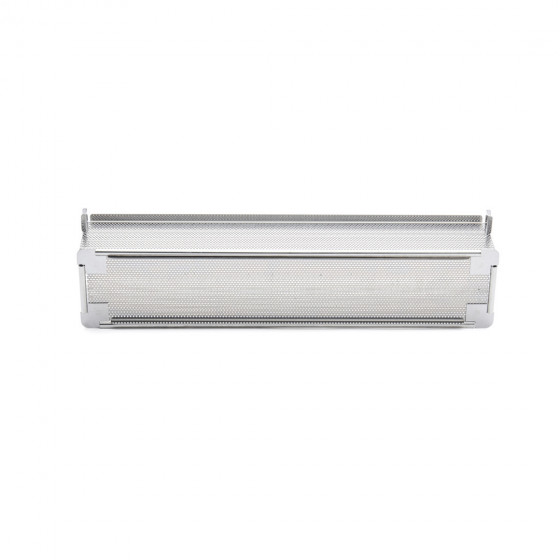 Zusammenklappbare Pastetenform aus perforiertem Edelstahl GEOFORME 48x9x8,5cm