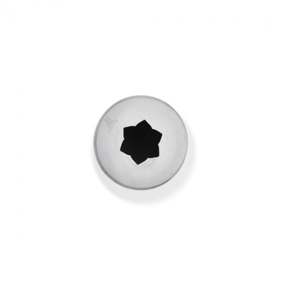 Sterntülle Edelstahl E6 - 6 Zähne Ø13mm