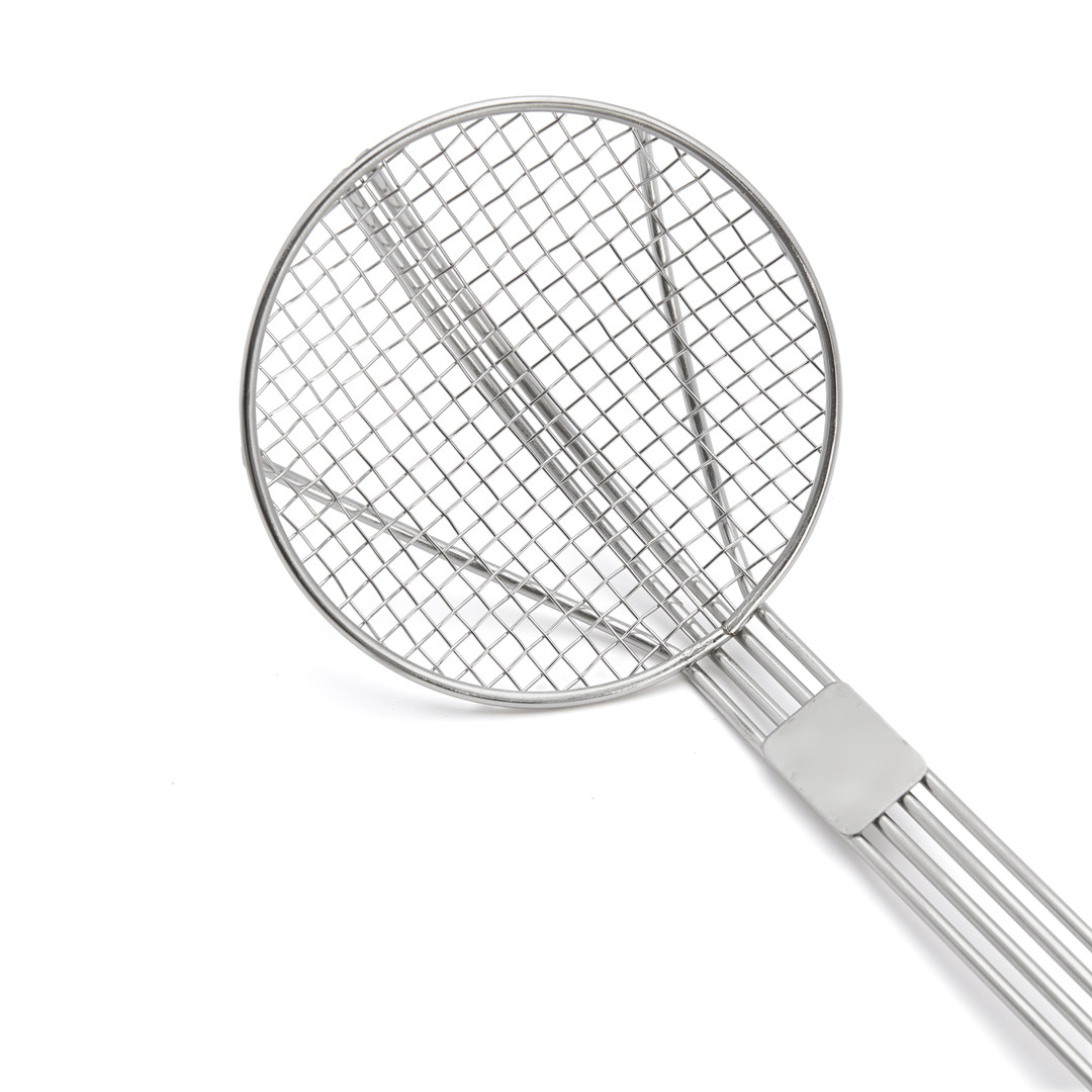 Wire skimmer, stainless steel, stainless steel, ø 14cm handle 35cm