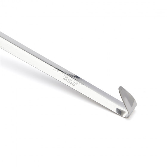 Fugenloser Schaumlöffel aus Edelstahl Ø14cm