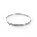 Round tart ring Ht 2 cm VALRHONA, perforated stainless steel