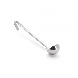 Louche Et Spatule En Acier Inoxydable – Poignée Creuse Anti-brûlure, Or Rose, Dimensions 38x9,2x2 Cm, Qualité Alimentaire