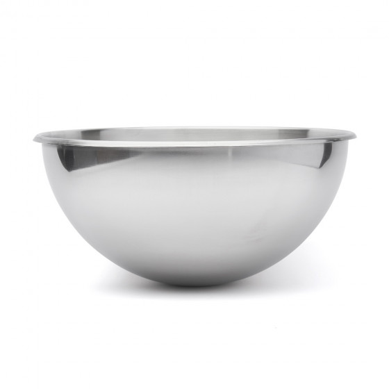 Runde Schlagschüssel Edelstahl Ø40cm