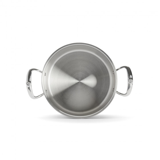 Stainless steel stewpan MILADY Ø24cm with glass lid