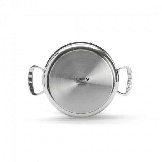 Stainless steel stewpan MILADY Ø24cm with glass lid