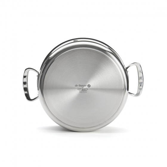 Kochtopf EdelstahlMILADY Ø28cm mit Glasdeckel