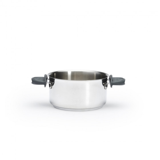Removable Stainless steel saucepan MILADY TWISTY Ø14cm