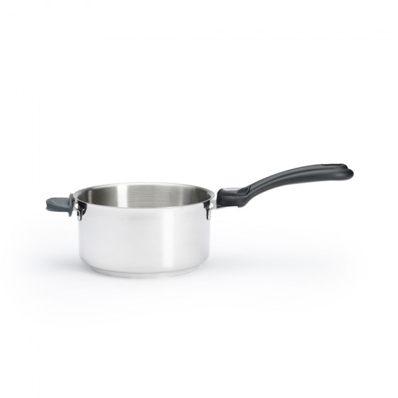 Removable Stainless steel saucepan MILADY TWISTY Ø18cm
