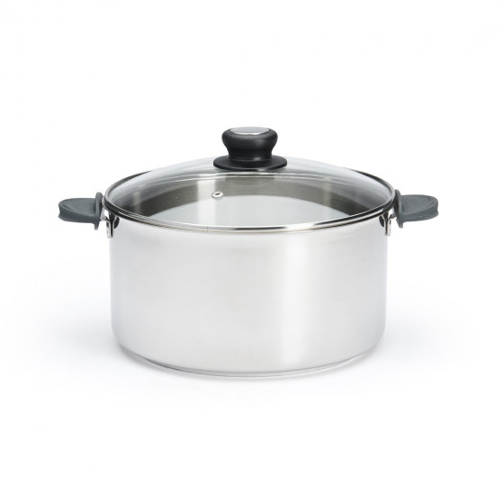 Stainless steel stewpan saucepan TWISTY