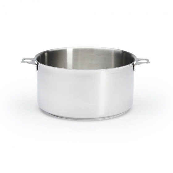 Removable Stainless steel saucepan MILADY TWISTY Ø28cm