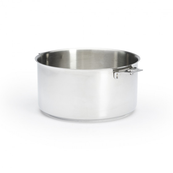 Removable Stainless steel saucepan MILADY TWISTY Ø28cm