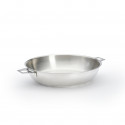 Removable Stainless steel frying pan MILADY TWISTY Ø24cm