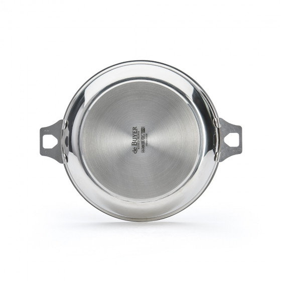 Removable Stainless steel frying pan MILADY TWISTY Ø24cm