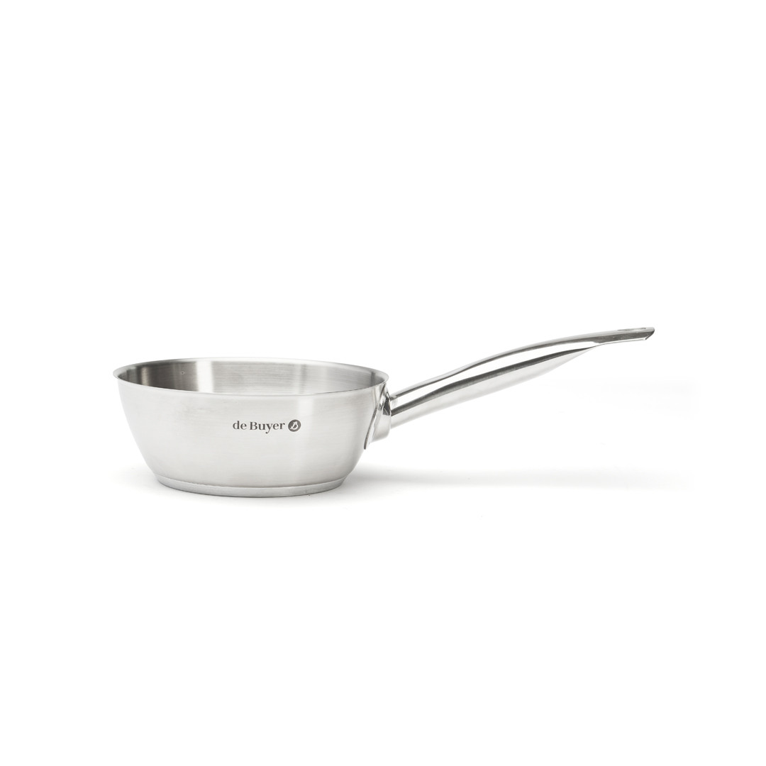 Sauteuse bombée inox PRIM'APPETY, stainless steel, ø 16cm, Sauté pans