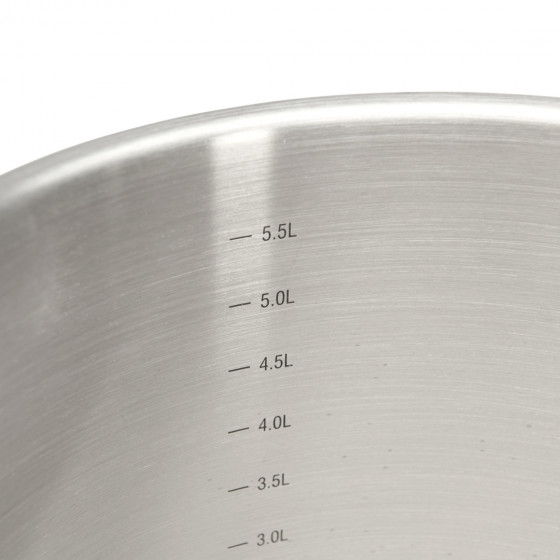 Stainless steel high stockpot PRIM'APPETY Ø20cm