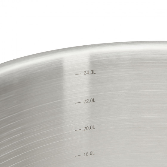 Stainless steel high stockpot PRIM'APPETY Ø32cm