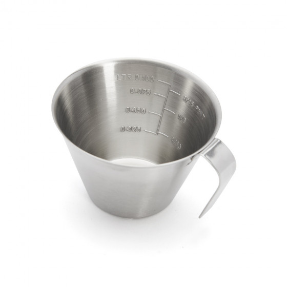 Measuring jug, stainless steel