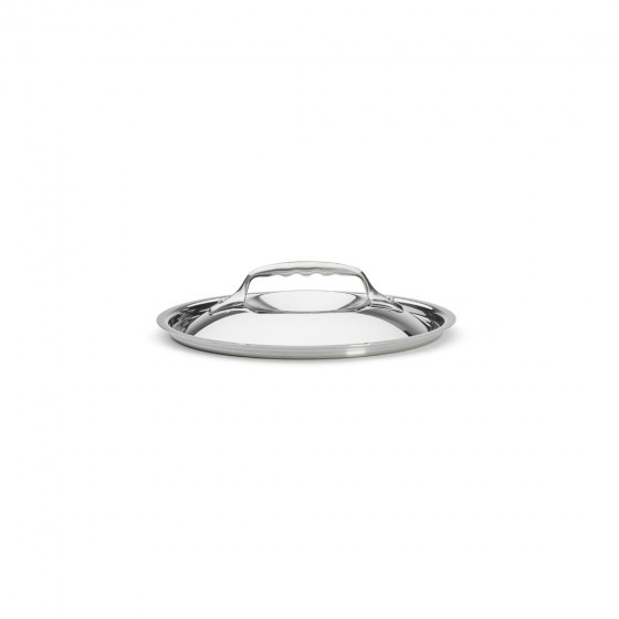 Lid with cast stainless steel riveted handle Ø18cm
