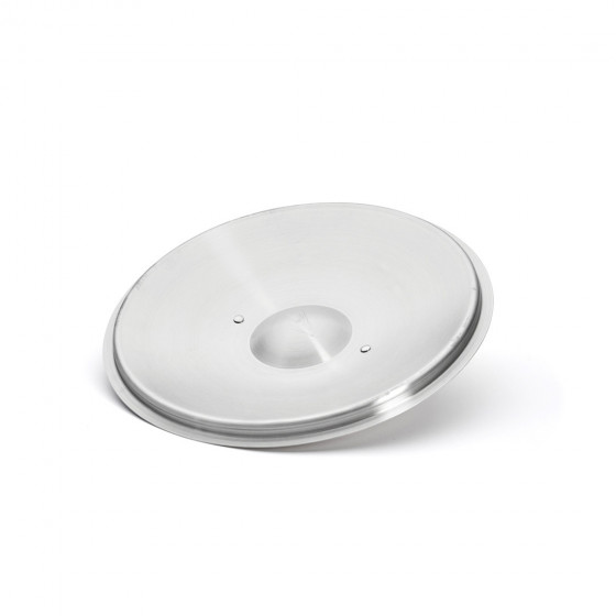 Lid with cast stainless steel riveted handle Ø16cm