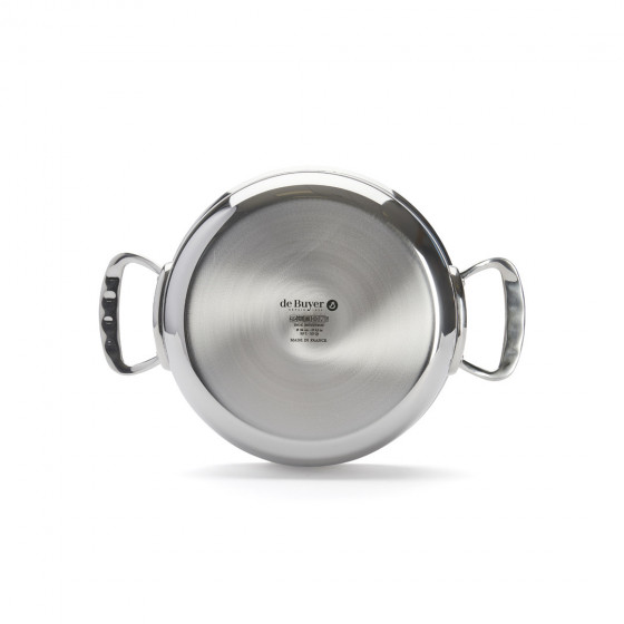 Stainless steel sauté-pan with lid AFFINITY Ø24cm