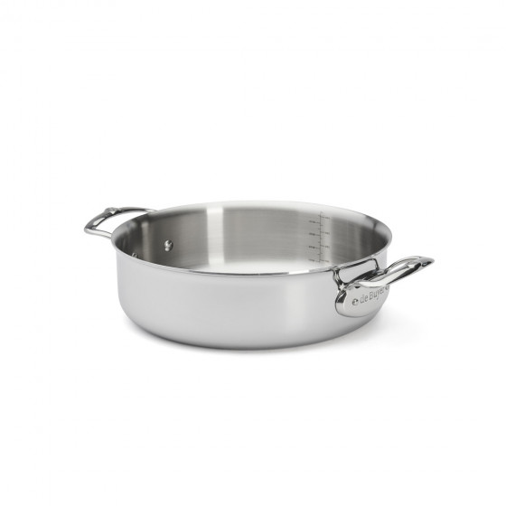 Servierpfanne Edelstahl mit Deckel AFFINITY Ø28cm