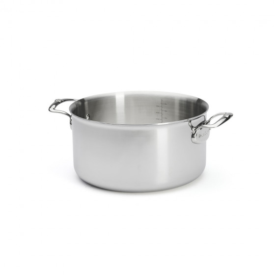Stainless steel stewpan with lid AFFINITY Ø28cm