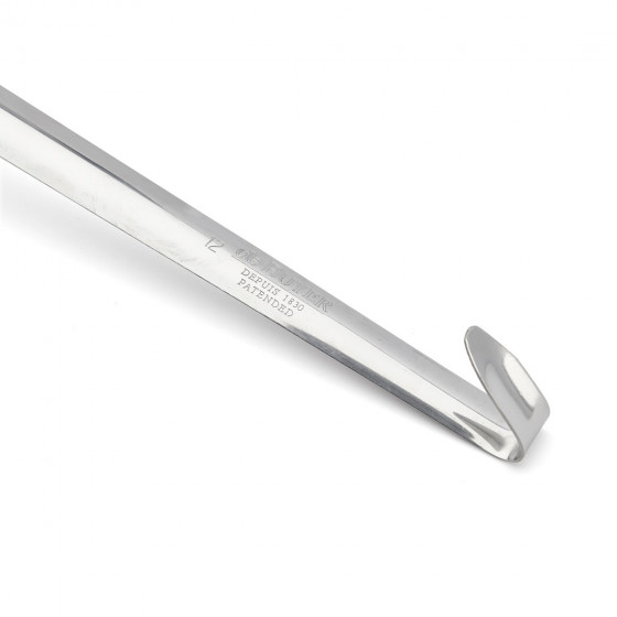 Fugenloser gelochter Pfannenwender Edelstahl 37,5cm