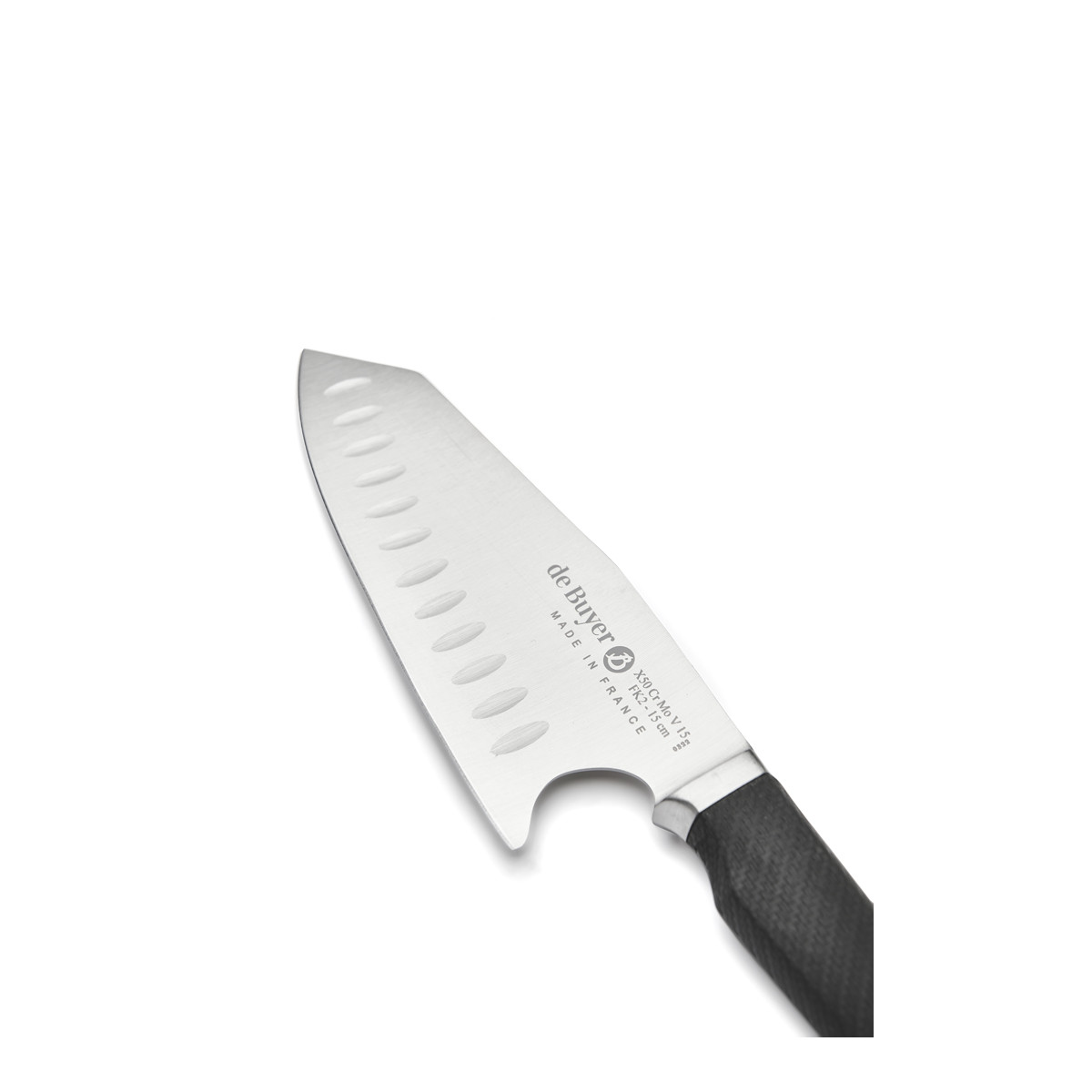 skolde Uensartet lotteri ASIAN CHEF KNIFE FK2, stainless steel, blade 15cm, OUTDOOR - De Buyer