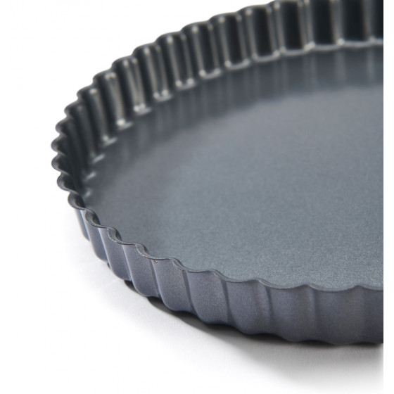 Geriffelte Runde Tortenform Stahl-Antihaft Ø24cm