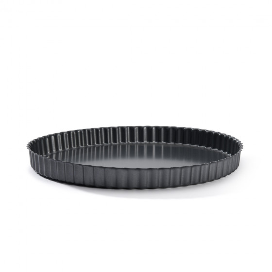 Geriffelte Runde Tortenform Stahl-Antihaft Ø32cm