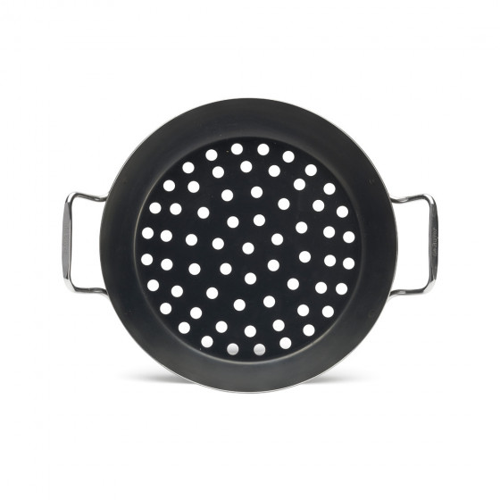 Steel perforated vegetable pan OUTDOOR