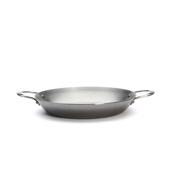 Steel paella pan MINERAL B Ø32cm