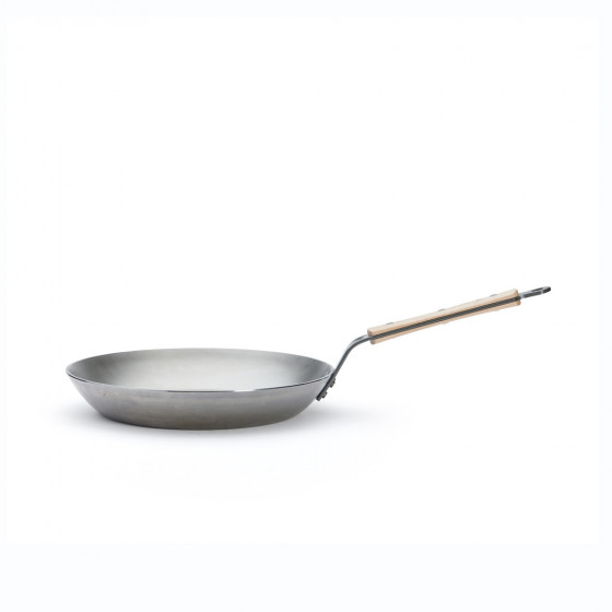 Steel frying pan MINERAL B BOIS Ø28cm