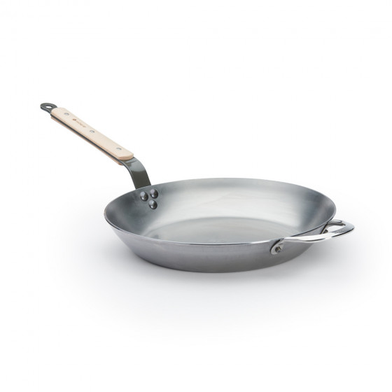 Steel frying pan MINERAL B BOIS Ø32cm