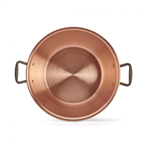 Jam pan, copper, extra heavy
