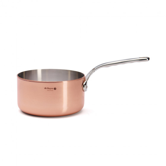 Copper saucepan PRIMA MATERA Ø20cm - stainless steel handle