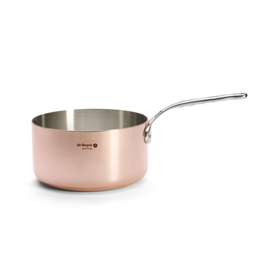 Copper saucepan PRIMA MATERA Ø24cm - stainless steel handle