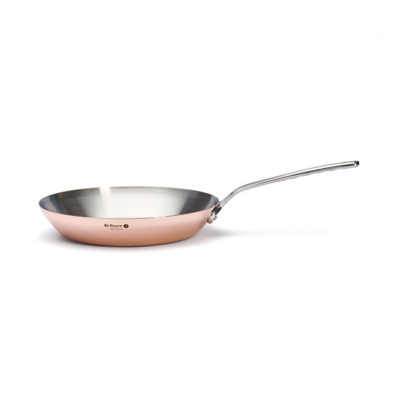 Bratpfanne Kupfer PRIMA MATERA Ø32cm - Edelstahlgriff