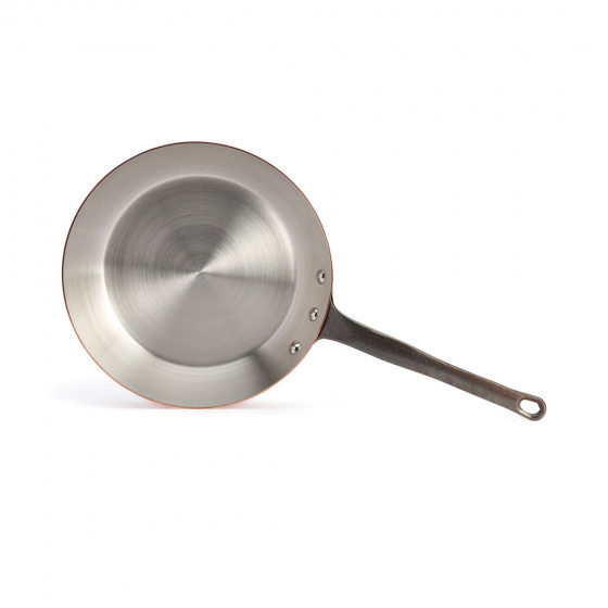 Kupferpfanne PRIMA MATERA Tradition Ø28cm - mit Gusseisengriff