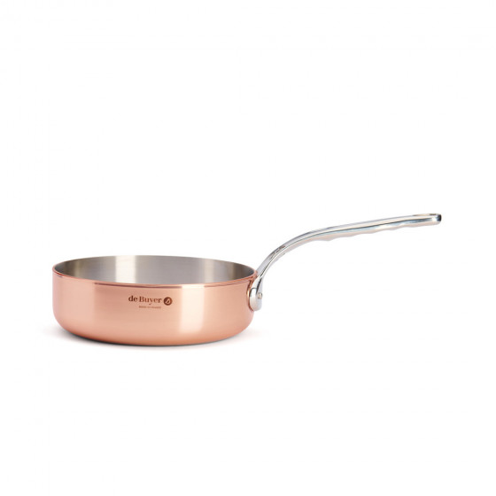 Sauteuse Kupfer-Edelstahl INOCUIVRE Ø24cm