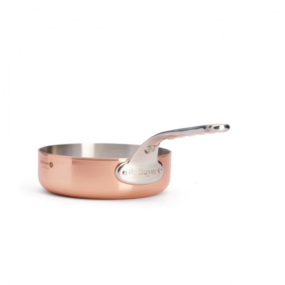 Sauteuse Kupfer-Edelstahl INOCUIVRE Ø24cm